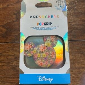 PopSockets Disney Mouse Ears floral pattern Disneyland PopSocket new in box